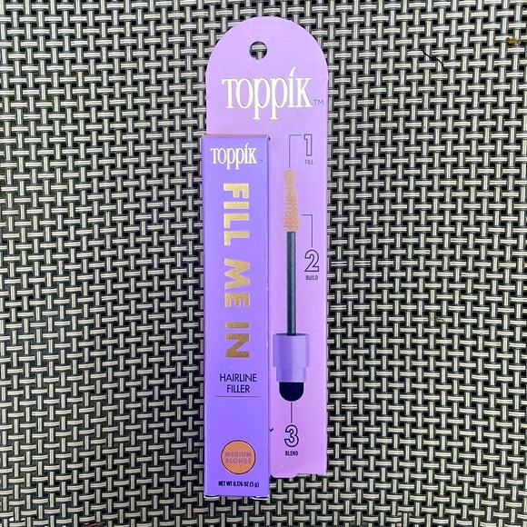 ⚜️Toppix Fill Me In Hairline Filler Medium Blonde! NWT! - Picture 2 of 6
